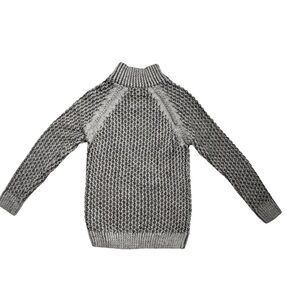 LCR Menswear Stylish Gray Knit Sweater with Button Detail style in Italy size L